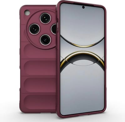 Coverup Hoesje - Geschikt voor OPPO Find X8 Pro Hoesje - Coverup Hands-On Rugged Back Cover - Bordeaux