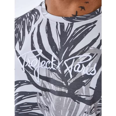 T-shirt met palmbladeren Project X Paris