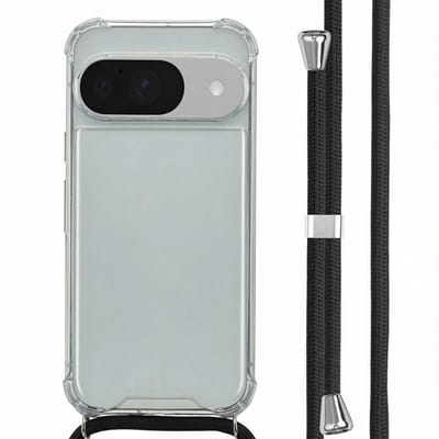 imoshion Hoesje - Geschikt voor Google Pixel 10 / 10 Pro - Backcover met koord - Zwart