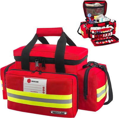 Grote EHBO Tas Leeg - Trauma Kit Tas voor Noodgevallen en Professioneel Gebruik