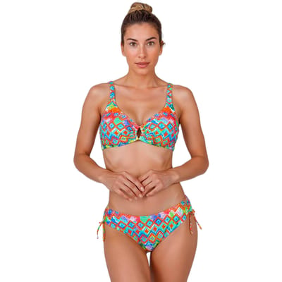 Dames Bikini met Verstelbare Cups en Panties TEGB0967C