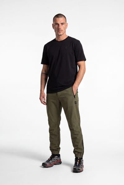 Poederbaas Outdoor Broek Unisex - SOLX - Geschikt voor Heren én Dames - Wandelen & Outdoor - Olive Green - Maat XXL