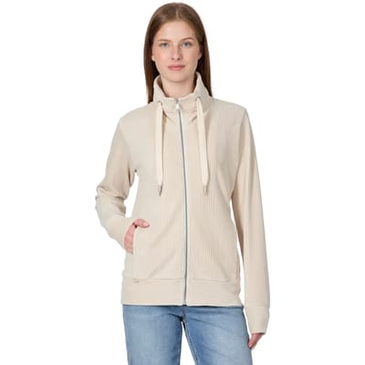 Damessweatshirt met rits Ragwear Ronette Cordy