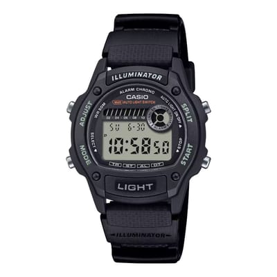 Casio Casio Collection W-220H-1AVEF Horloge - Kunststof - Zwart - Ø 36 mm