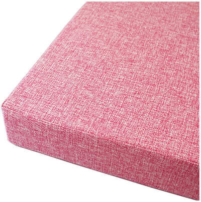 Bankkussen, dik bankkussen, zitkussen, bankkussen, bankkussen, 2-zits bankkussen voor woonkamer, terras, tuin, eetbank, ligstoel - roze 180x35x5cm (71x14x2in)
