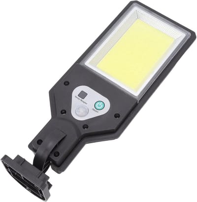 Zonne-LED Buitenlamp met Bewegingssensor 3000LM IP65 voor Tuin en Oprit