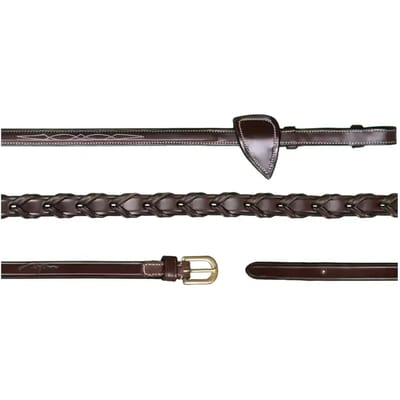 Gevlochten teugels voor paarden Dy'on 1/2"