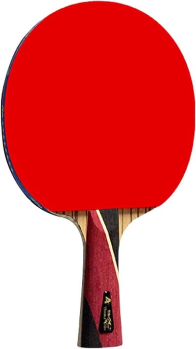 Tafeltennisbatjes - Pingpongrackets - Competitie Spel - Koolstofvezel Technologie - Lange Handgreep - Houtkleur