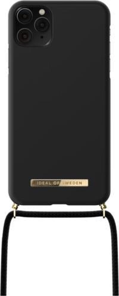 iDeal of Sweden Hoesje Met Koord Geschikt voor iPhone 11 Pro Max - iDeal of Sweden Ordinary Necklace Case - zwart