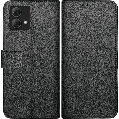 Just in Case Motorola Moto G84 5G Portemonnee Hoesje Zwart