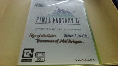 FINAL FANTASY XI ONLOINE CONTIENT LES TROIS EXTENSIONS BONUS