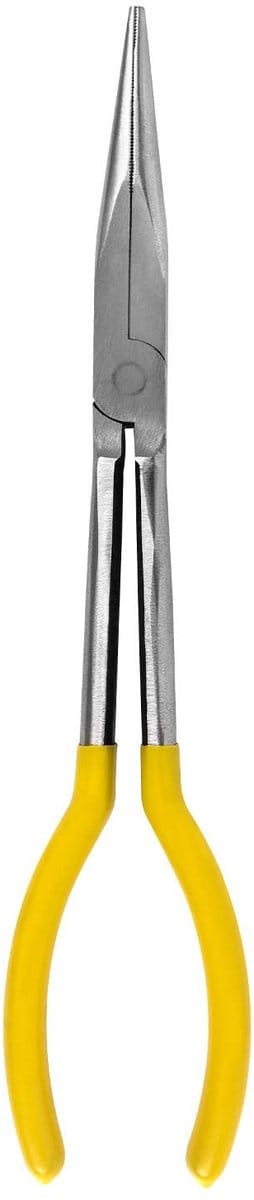 Allecto - Rechte Punttang - Extra Lange Tang - Ergonomisch Handvat - 280 mm - Chroom-vanadiumstaal - Voor Klussen - Handgereedschap