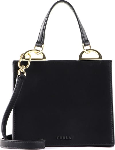 FURLA Handtas Avondtas Linea Futura Roxy Mini Top Handle Bag Nero Zwart