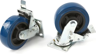 HBM Profi 150 mm. Zwenkwiel met Rem