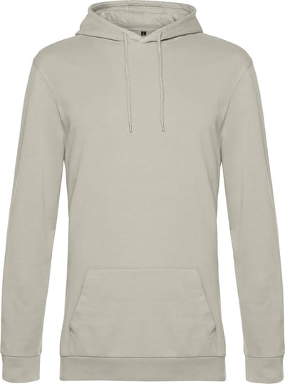 Hoodie French Terry B&C Collectie maat XS Grey Fog