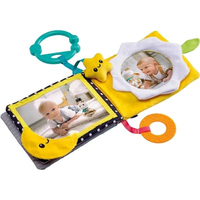 Sophie de giraf Mijn Eerste Fotoboek - Babyboekje - Baby boek - Baby speelgoed - Voor 6 foto's - Vanaf 0 maanden - 25x20x45 cm - Meerkleurig