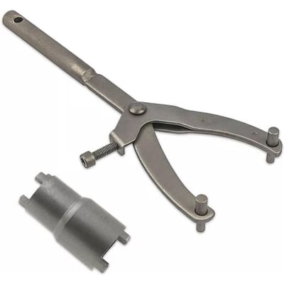Motorfiets Vliegwiel Sleutel Koppeling Borgmoer Dop Anti-Deformatie voor Scooter Magnetische Motor gray
