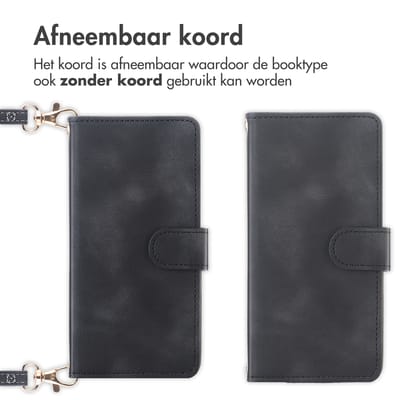 imoshion Hoesje - Geschikt voor Oppo Reno15 F (5G) - Bookcase met koord - Zwart