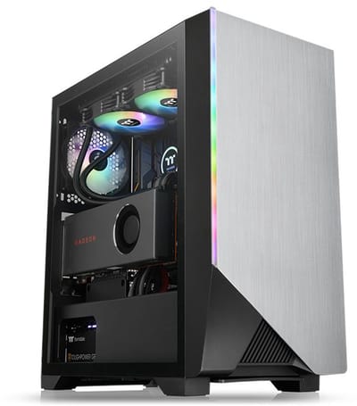 Thermaltake H550 TG ARGB Midi-tower PC-behuizing Zwart, Grijs