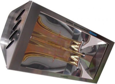 Garage / loods / bedrijfshal / schuur verwarming Helios 2000 Watt EH2000W2SS