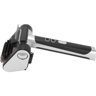 Brosse pour Grill Électrique Pliable Rechargeable Angle Réglable Tête Rotative Lumière LED Sans Fil Nettoyeur BBQ
