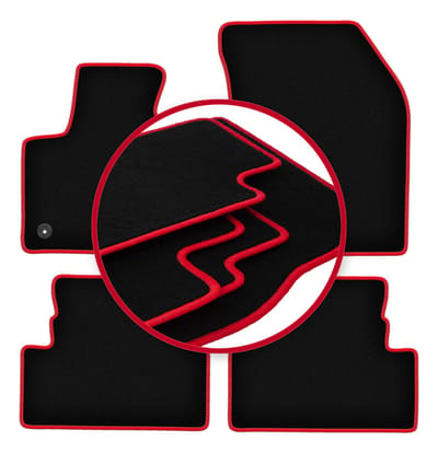 CARLUX-RED automatten voor: Peugeot 5008 II crossover (2017-)