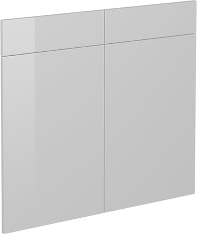 Vicco R-Line Keukenfront – 79.2 x 70.8 cm meubelfront voor de onderkast met lades Wit Hoogglans