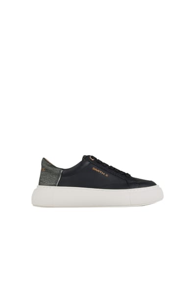 sxbcprw-7604-blk Alexander Smith Vrouwen leder zwart