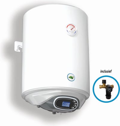 Galanta Green Hat Verticale elektrische boiler 30L, 1,5kW, met digitale bediening