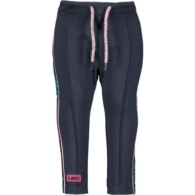 B-nosy - Maat 80 -  Meisjes Broek - Oxford blue