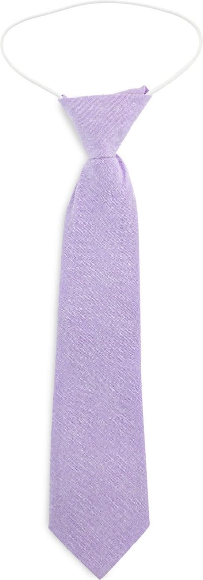 We Love Ties - Stropdassen - Kinderstropdas katoen lila - lila