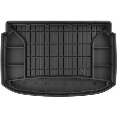 FROGUM Kofferbakmat - Rubber - Geschikt voor CHEVROLET AVEO T300 (2011-2016) - Hatchback - Lage laadvloer - Zwart