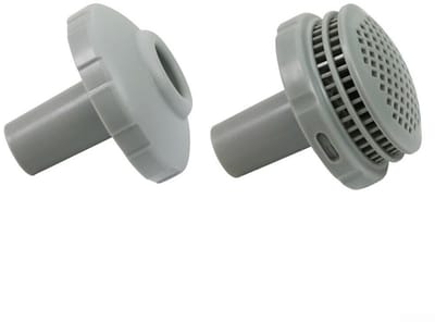 Dailygoods- Slangaansluiting 32mm - Aansluitset voor Intex Zwembaden - Inlaat/Uitlaat - Zeefconnectoren - Eenvoudig te installeren - Voor betere watercirculatie - Zwembadaansluiting
