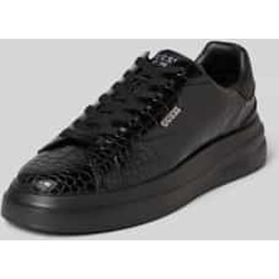 sneakers van Leermix Model 'Elba'