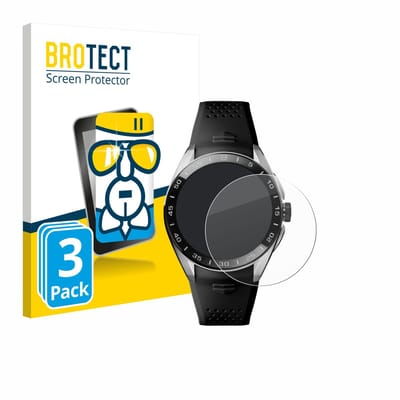 Screenprotector 3 Stuks voor TAG Heuer Connected Calibre E5 (45 mm) Beschermglas transparant