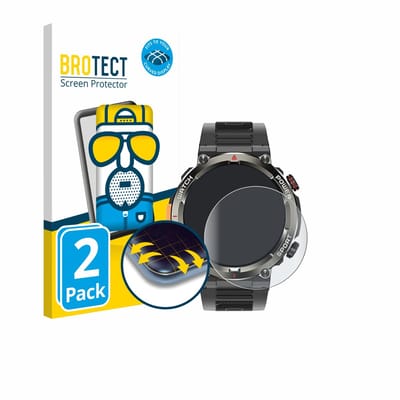 BROTECT - Screenprotector voor Iowodo W50 Pro 1.45" - Folie Beschermfolie matte volledig dekking 2 Stuks