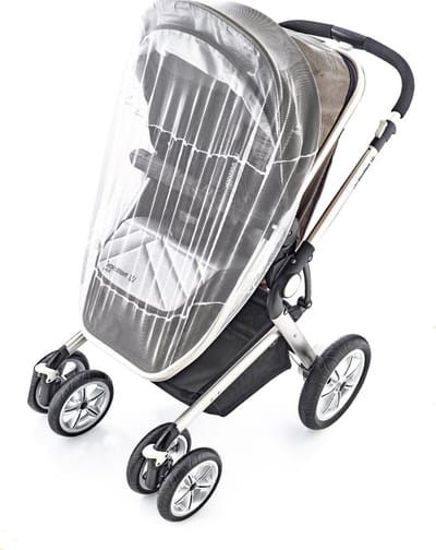 Babyjem Buggy Insecten Klamboe Wit
