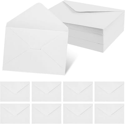 Envelopes 100 stuks - 13 x 19 cm - kraft papier - ideaal voor geldcadeaus - ShopVlot