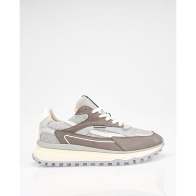 Floris Van Bommel Sfm-10172 De Gripper Sneakers - Nubuck - Heren - Grijs - Maat 44