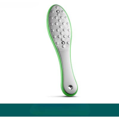 Outils de soins des pieds pour pédicure Râpes pour les pieds Callosités Soins des pieds morts Ensembles de dissolvants pour les peaux mortes Acier inoxydable Professionnel Deux côtés