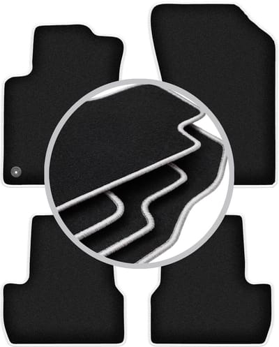 CARLUX-SILVER automatten voor: Citroen C3 II hatchback (2009-2016)