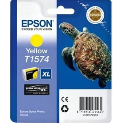 Epson T1574 inktcartridge geel hoge capaciteit (origineel)
