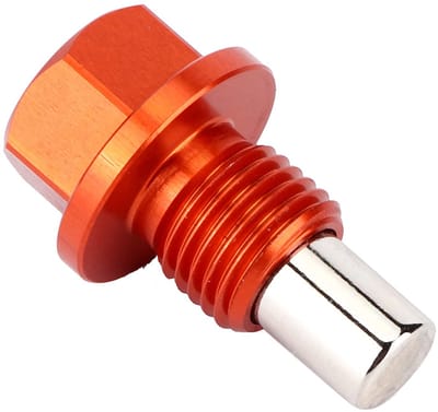 Dailygoods- Olieaftapplug Premiumkwaliteit - Magnetische Carteraftapmoer - Olieaftapbout - M12 x 1,25 - Titaniumlegering - Anticorrosie/Antiroest - Oliebout