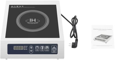 Novari - Digitale inductiekookplaat - Kookplaat - Inductie kookplaat vrijstaand - Inductie kookplaat - Krachtige prestaties 3500W