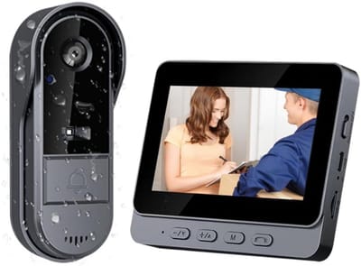 Video deurbel zonder abonnement - Deurbel met camera - Draadloze video deurbel - Beveiliging woning - Deurbel met app - Slimme deurbel - Geen maandelijkse kosten - Beveiligingscamera - WiFi deurbel - Voor smartphone en tablet