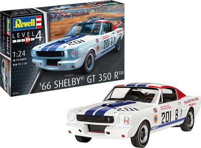 Revell Modelbouwpakket Auto - 67716 1965 Shelby GT 350 R Auto - Model Set Plastic - 1:24 - Modelbouw