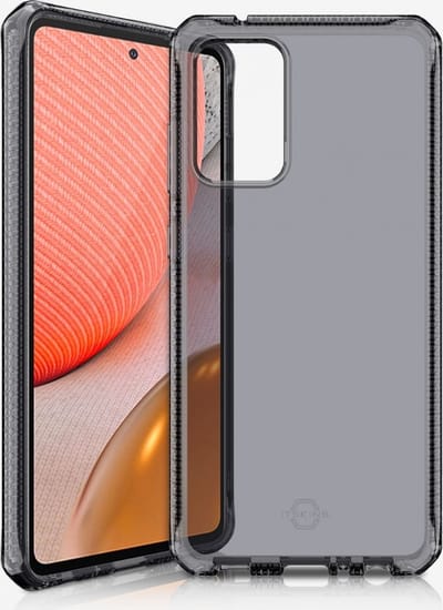 ITSKINS Spectrum Clear Samsung Galaxy A72 Hoesje Transparant Zwart