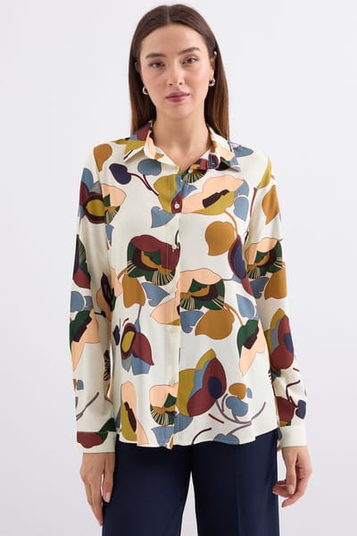 Gestreepte Lange Mouwen Shirt