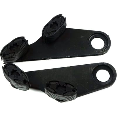 BSR527 Mécanisme Coulissant Toit Ouvrant Panoramique Guide de Levier de Vitesse Métallique Clips de Pied en Caoutchouc Kit de Réparation pour Renault Megane MK2 2002-2008 7701209744