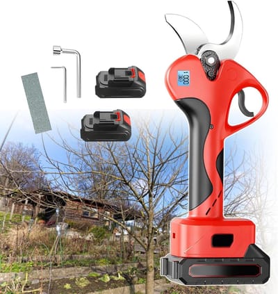 Professionele Elektrische Snoeischaar, Snoerloze Handbediende Elektrische Schaar, Met Digitaal Display, 40 Mm Snijdiameter, Voor Fruittelers, Tuinders
